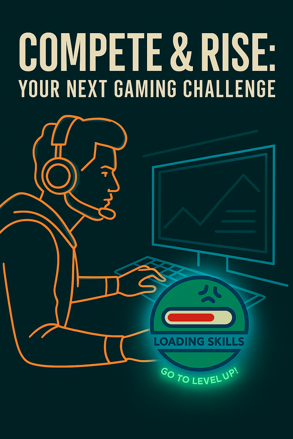 E-sports player training to compete online - Loading Skills